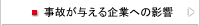 事故が与える企業への影響