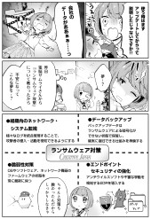 みんなのサイバーセキュリティコミック＜＜シーズン2＞＞第12話「盗まれるデータ！開けなくなるファイル！！これが恐怖のランサムウェア攻撃！！」3