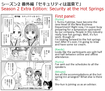 MinComi Season2 Extra Edition: Security at the Hot Springs