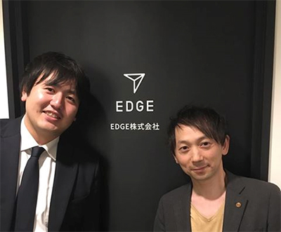 左から、取材にご協力いただいた佐原社長、プロジェクトリーダーの阿部氏